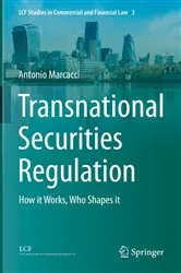 Book cover of Transnational Securities Regulation by Unknown