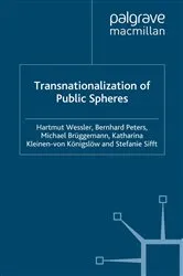 Book cover of Transnationalization of Public Spheres by H. Weßler