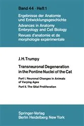Book cover of Transneuronal Degeneration in the Pontine Nuclei of the Cat by J. H. Trumpy