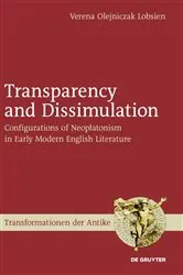 Book cover of Transparency and Dissimulation by Verena Lobsien