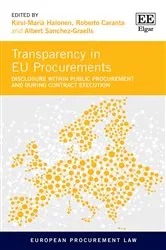 Book cover of Transparency in EU Procurements by Kirsi-Maria Halonen