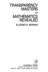 Book cover of Transparency Masters for Mathematics Revealed by Unknown