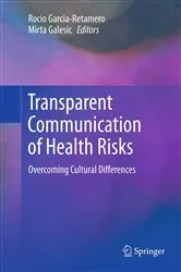 Book cover of Transparent Communication of Health Risks by Rocio Garcia-Retamero