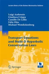Book cover of Transport Equations and Multi-D Hyperbolic Conservation Laws by Unknown