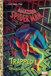 Book cover of Trapped by the Green Goblin! (Marvel: Spider-Man) by Frank Berrios