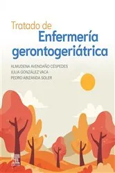 Book cover of Tratado de enfermería gerontogeriátrica by Almudena Avendaño Céspedes