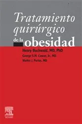 Book cover of Tratamiento quirúrgico de la obesidad by Buchwald MD, PhD, Henry