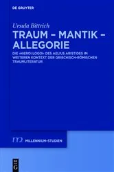 Book cover of Traum - Mantik - Allegorie by Ursula Bittrich