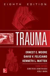 Book cover of Trauma, 8th Edition (8th ed.) by Ernest E. Moore