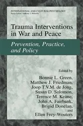 Book cover of Trauma Interventions in War and Peace by Bonnie L. Green
