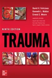 Book cover of Trauma, Ninth Edition (9th ed.) by David V. Feliciano