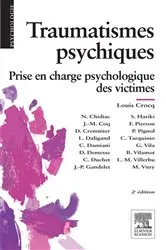 Book cover of Traumatismes psychiques (2nd ed.) by Louis Crocq