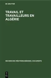 Book cover of Travail et travailleurs en Algérie by P. Bourdieu