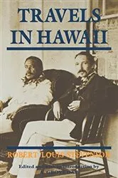 Book cover of Travels in Hawaii by Robert Louis Stevenson