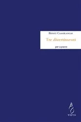 Book cover of Tre Divertimenti by Benet Casablancas