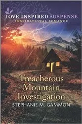 Book cover of Treacherous Mountain Investigation by Stephanie M. Gammon