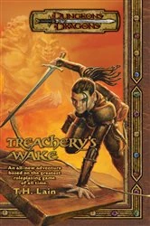 Book cover of Treachery's Wake by T. H. Lain