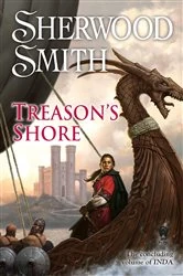Book cover of Treason's Shore by Sherwood Smith