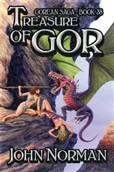 Book cover of Treasure of Gor by John Norman