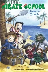 Book cover of Treasure Trouble #5 by Brian James