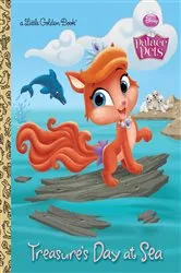Book cover of Treasure's Day at Sea (Disney Princess: Palace Pets) by Andrea Posner-Sanchez