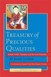 Book cover of Treasury of Precious Qualities: Book Two by Longchen Yeshe Dorje Kangyur Rinpoche