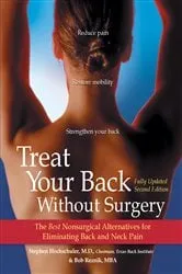 Book cover of Treat Your Back Without Surgery by Stephen Hochschuler