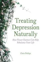 Book cover of Treating Depression Naturally by Chris Phillips
