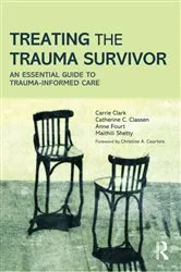 Book cover of Treating the Trauma Survivor by Carrie Clark