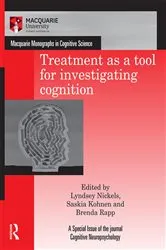 Book cover of Treatment as a tool for investigating cognition by Lyndsey Nickels