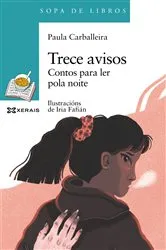 Book cover of Trece avisos by Paula Carballeira