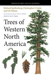 Book cover of Trees of Western North America by Richard Spellenberg