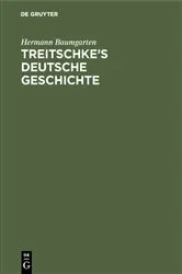 Book cover of Treitschke’s Deutsche Geschichte (3rd ed.) by Hermann Baumgarten