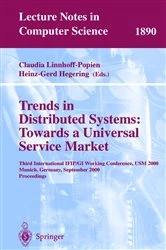 Book cover of Trends in Distributed Systems: Towards a Universal Service Market by Claudia Linnhoff-Popien
