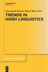 Book cover of Trends in Hindi Linguistics by Ghanshyam Sharma