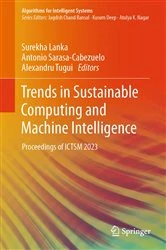 Book cover of Trends in Sustainable Computing and Machine Intelligence by Surekha Lanka