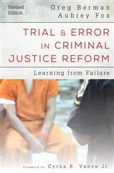Book cover of Trial and Error in Criminal Justice Reform by Greg Berman