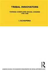 Book cover of Tribal Innovators by Isaac Schapera