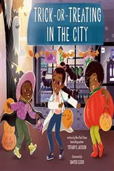Book cover of Trick-or-Treating in the City by Tiffany D. Jackson