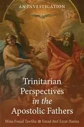 Book cover of Trinitarian Perspectives in the Apostolic Fathers by Mina Fouad Tawfike