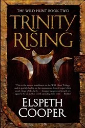 Book cover of Trinity Rising by Elspeth Cooper