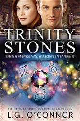 Book cover of Trinity Stones by LG O'Connor