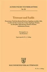 Book cover of Tristrant und Isalde by Unknown