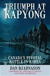 Book cover of Triumph at Kapyong by Dan Bjarnason