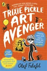 Book cover of Trixie Pickle Art Avenger by Olaf Falafel