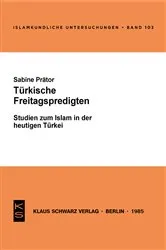 Book cover of Türkische Freitagspredigten by Sabine Prätor
