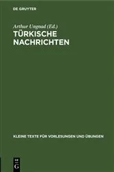 Book cover of Türkische Nachrichten by Arthur Ungnad