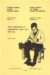 Book cover of Trois générations de cordonniers à Saint-Jean-Port-Joli by Hélène Simard