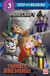 Book cover of Trouble Brewing! (Minecraft) by Arie Kaplan