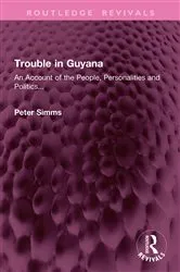 Book cover of Trouble in Guyana by Peter Simms